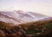 Caspar David Friedrich The Giant Mountains oil painting reproduction